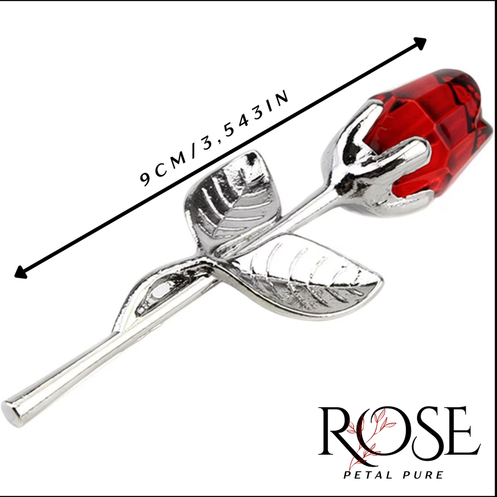 Eternal Crystal Rose Figurine